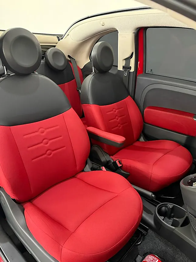 Carro fiat 500 cabrio dual 2014-9 na Beretta Automóveis em Criciúma