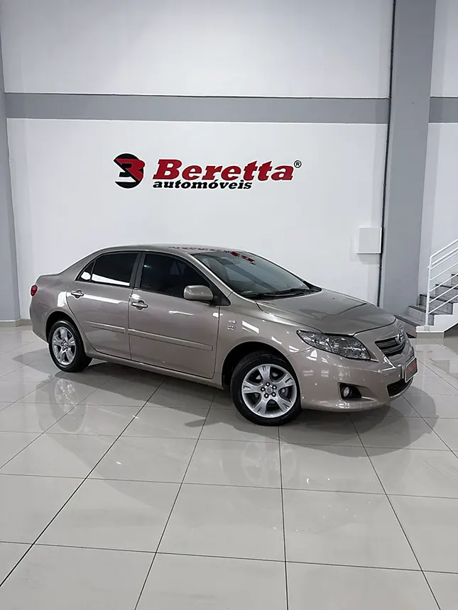 Carro toyota corolla xli 1.8 flex 2009 na Beretta Automóveis em Criciúma SC