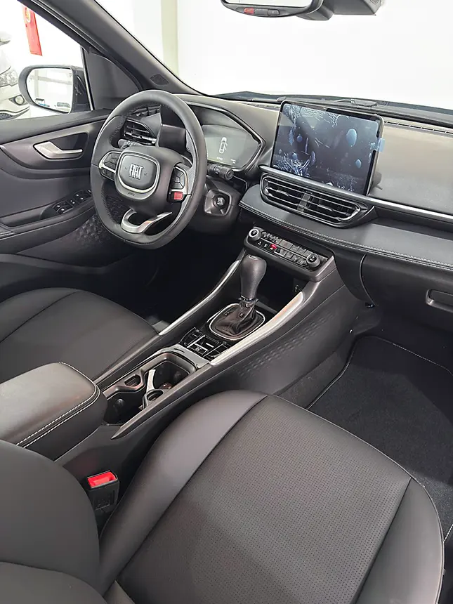 Veiculo fiat fastback impetus turbo 200 hybrido flex at 2026 0km-7 na Beretta Automóveis em Criciúma