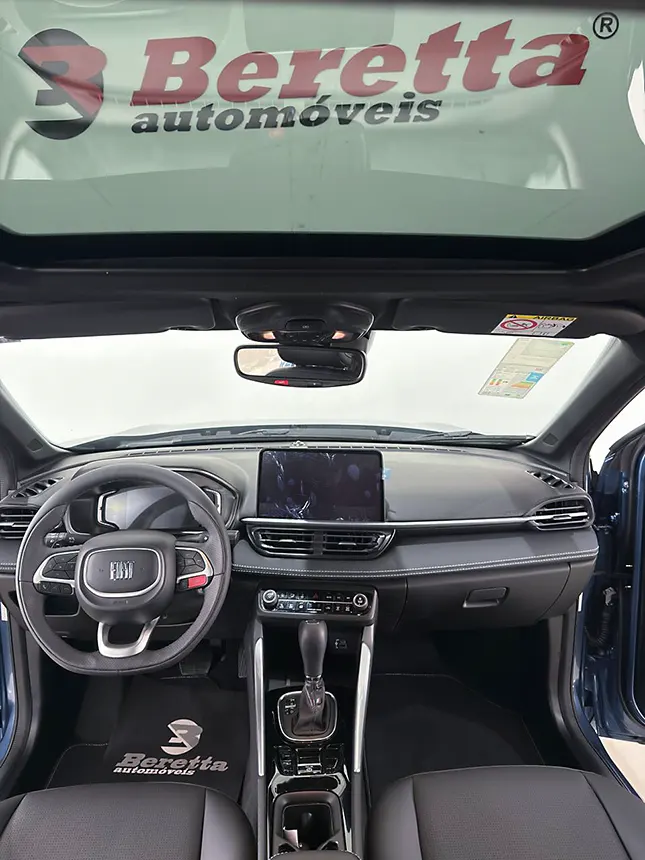 Veiculo fiat fastback impetus turbo 200 hybrido flex at 2026 0km-9 na Beretta Automóveis em Criciúma